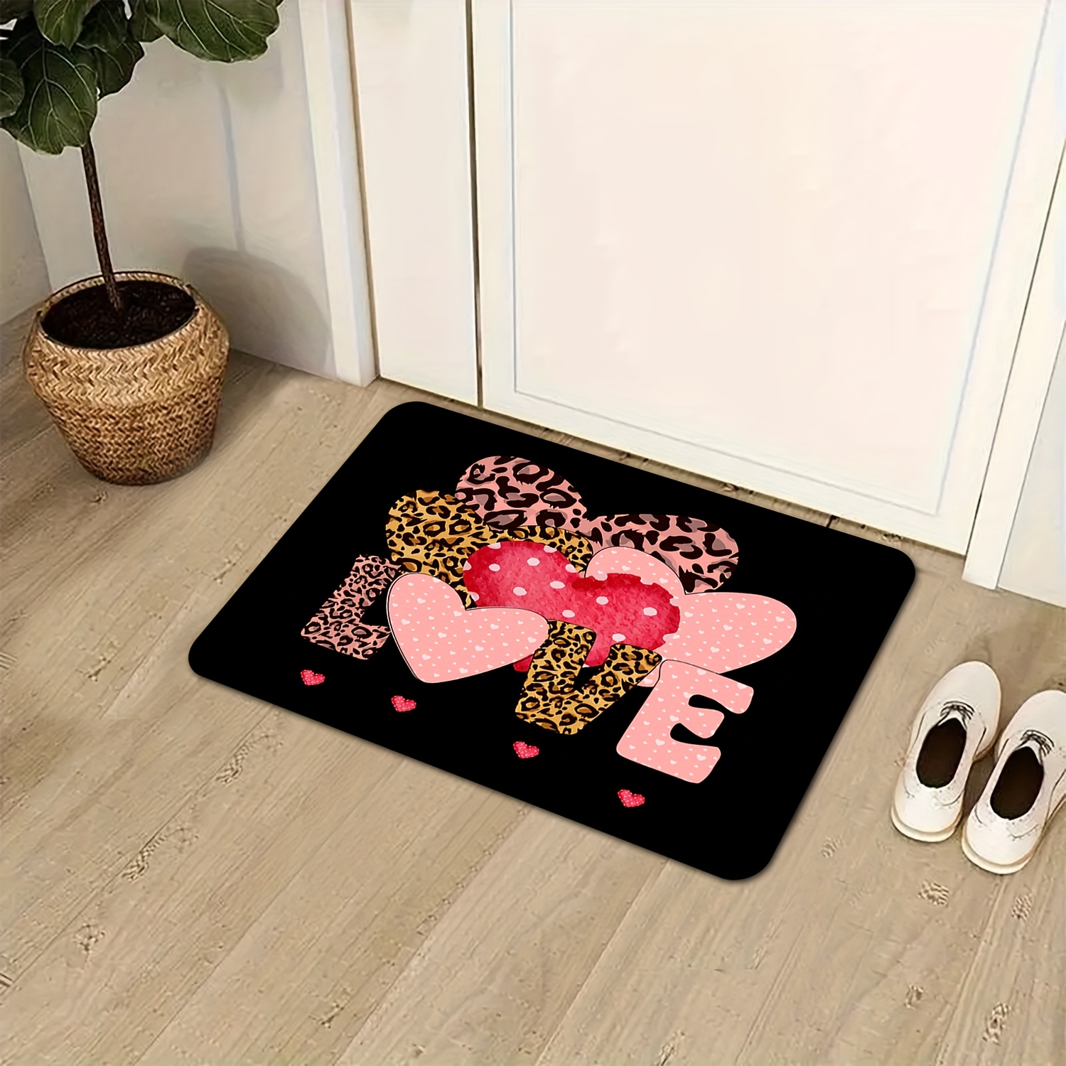 Paillasson imprimé cœur de léo - Home Textiles Premium avis et prix