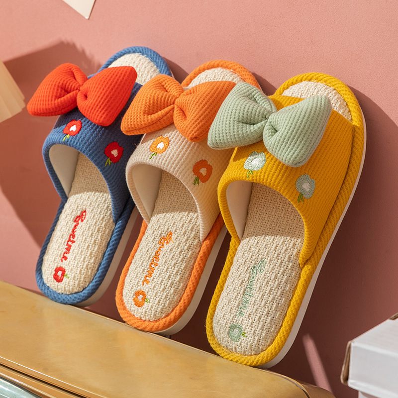 Chaussons en lin confortables  - Home Textile avis et prix