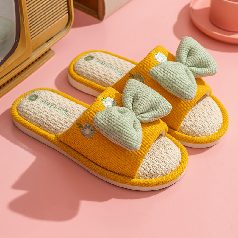 Chaussons en lin confortables  - Home Textile avis et prix