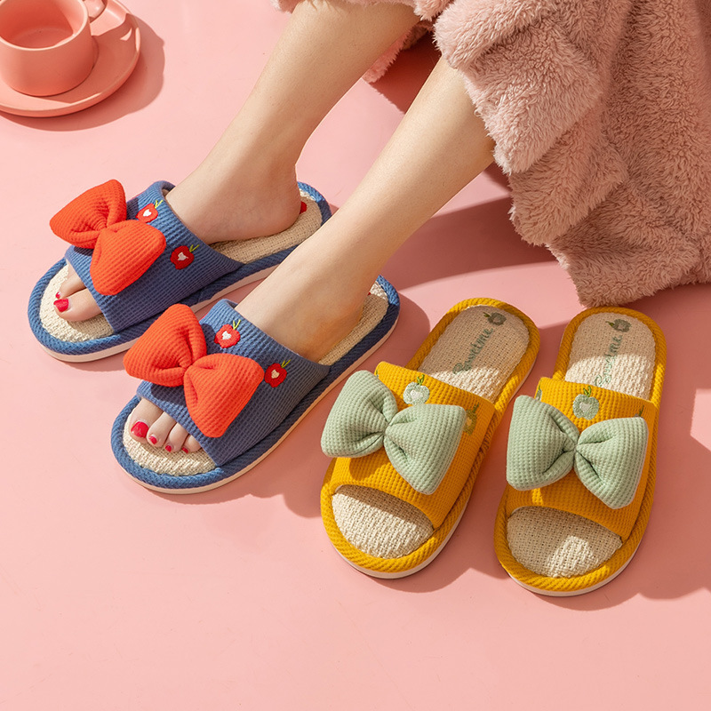 Chaussons en lin confortables  - Home Textile avis et prix