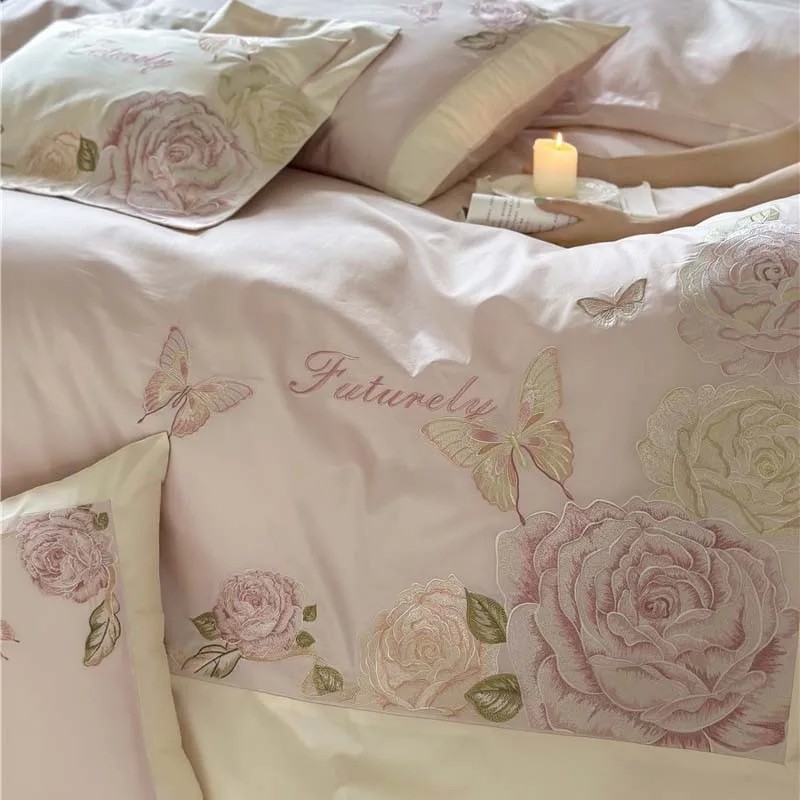 Parure de lit en coton égyptie - Home Textiles Premium avis et prix
