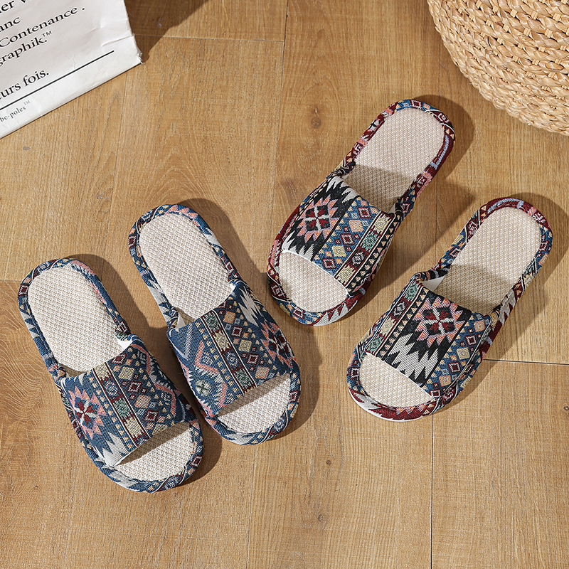 Sandales en lin naturel pour f - Home Textile avis et prix