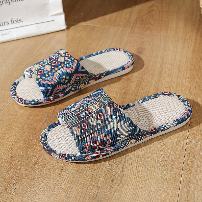 Sandales en lin naturel pour f - Home Textile avis et prix
